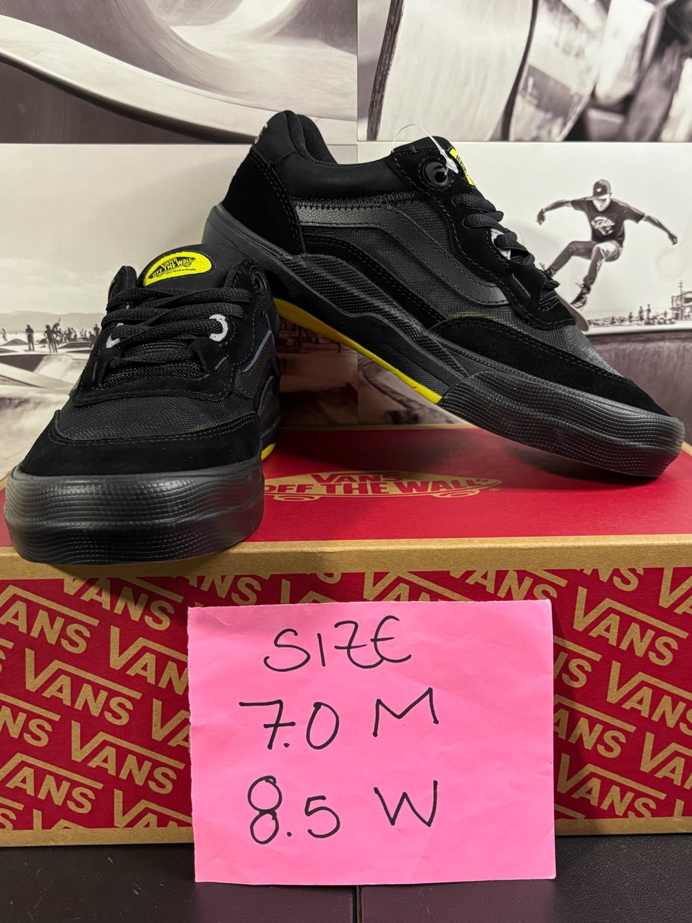 Vans Wayvee sz 7.0 Men’s 8.5 Woman